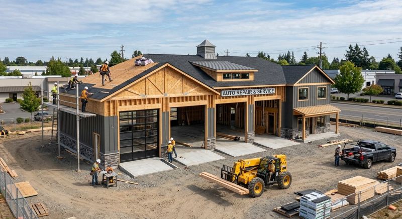 Commercial Garage Construction in Mount Pleasant, SC