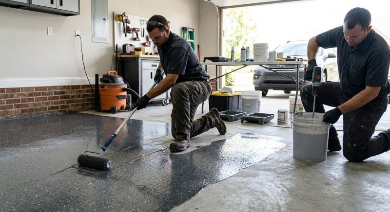 Concrete Floor Coating Service in Charlotte, NC